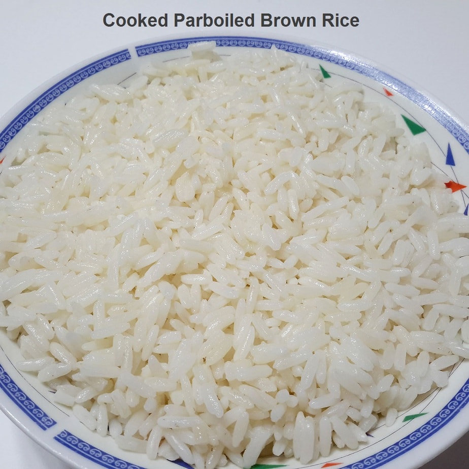 Cooked Parboiled Brown Rice