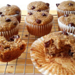 Banana Oatmeal Chocolate Chip Muffins