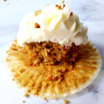 Oatmeal Carrot Cake Cupcake