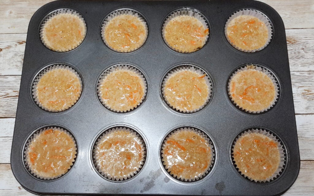  Flourless Carrot Cupcakes