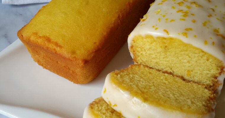 Orange Sponge Loaf Cake